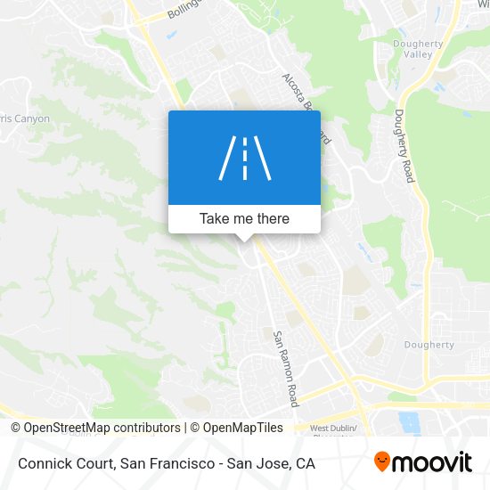 Mapa de Connick Court
