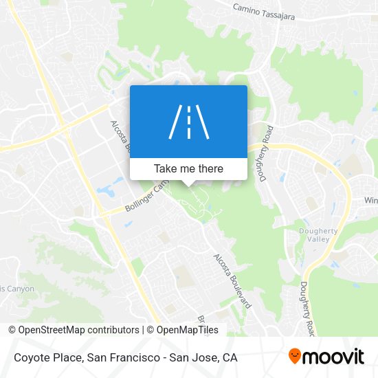 Mapa de Coyote Place