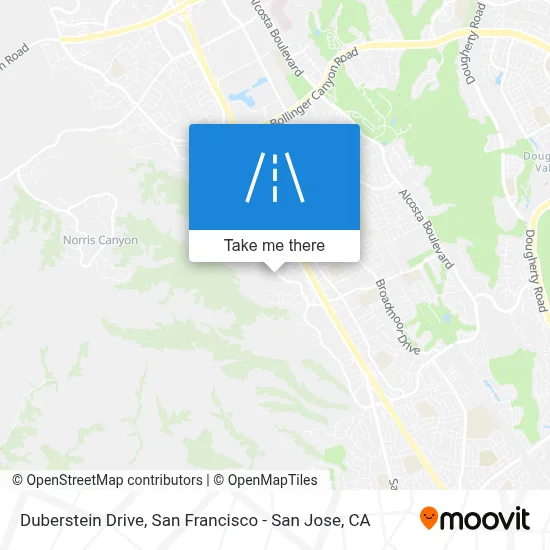 Duberstein Drive map