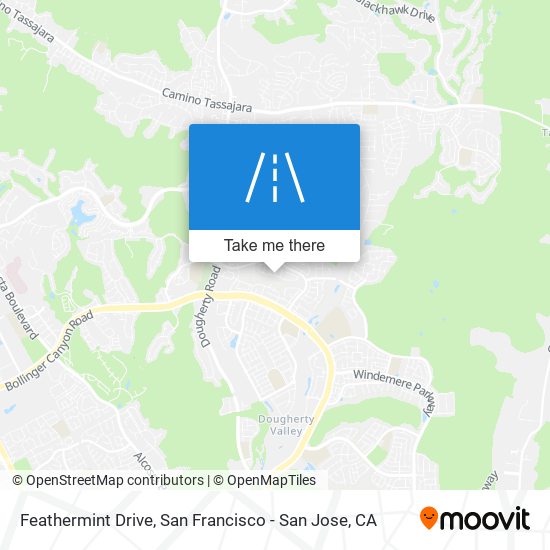 Feathermint Drive map