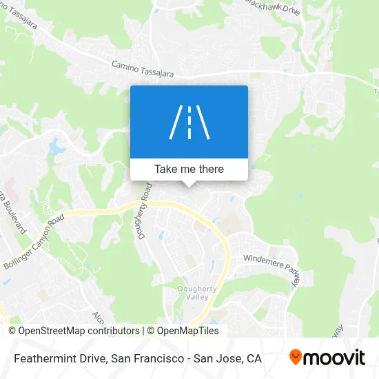 Feathermint Drive map