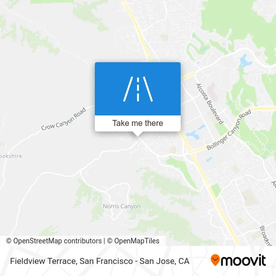 Fieldview Terrace map