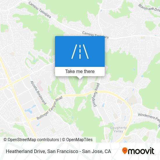 Heatherland Drive map