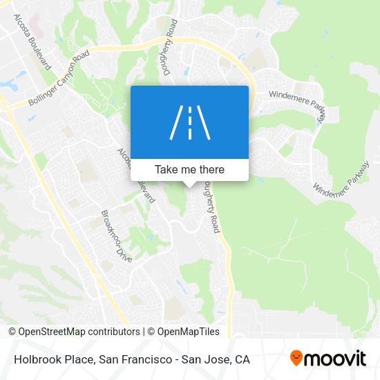 Mapa de Holbrook Place