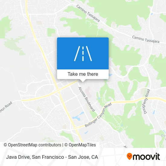 Java Drive map