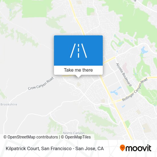 Mapa de Kilpatrick Court