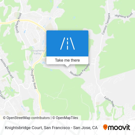 Knightsbridge Court map