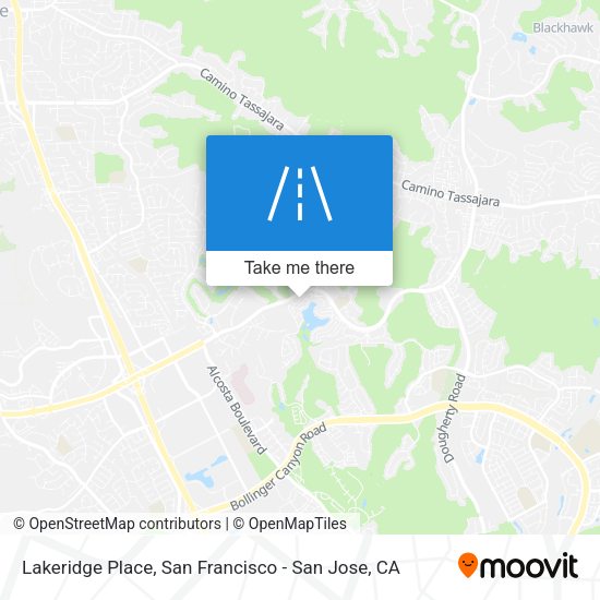 Mapa de Lakeridge Place
