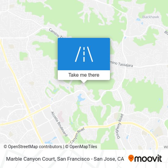 Marble Canyon Court map