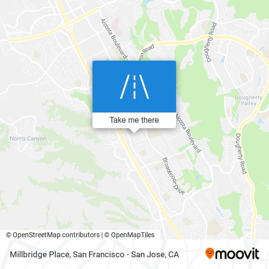 Millbridge Place map