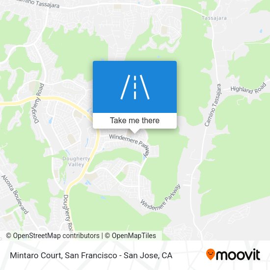 Mapa de Mintaro Court