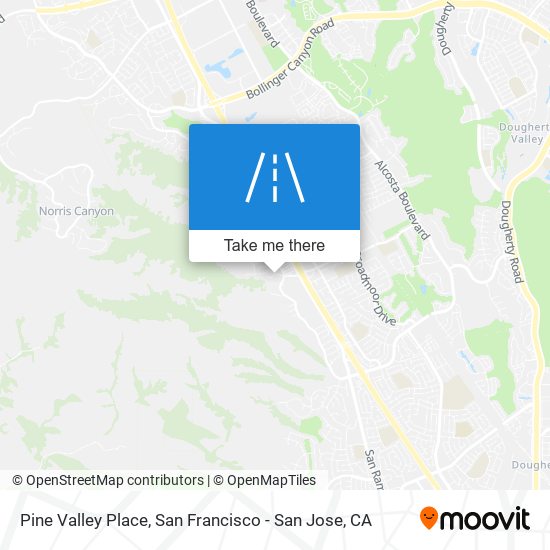 Pine Valley Place map