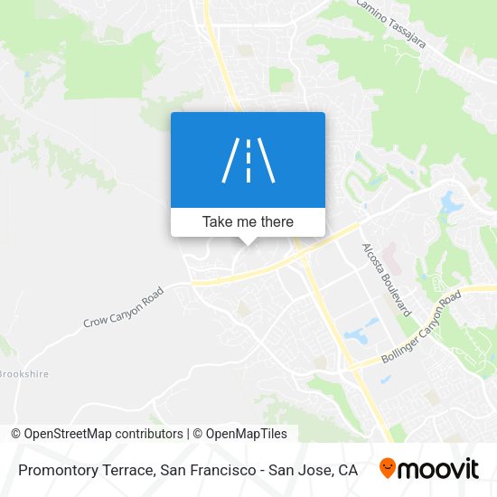 Mapa de Promontory Terrace