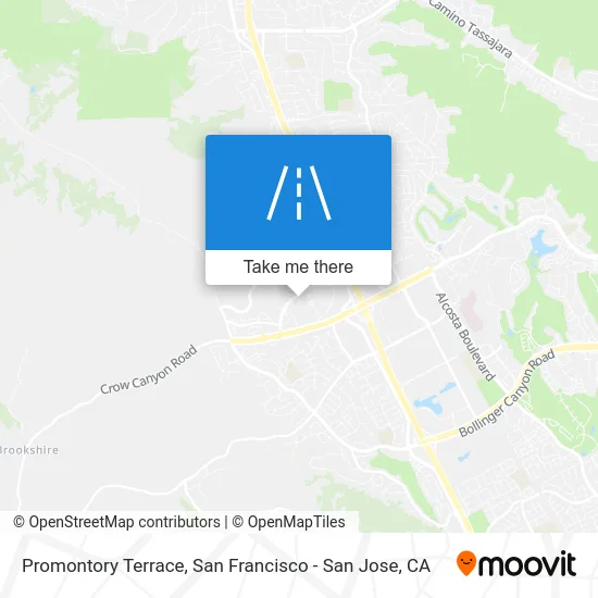 Promontory Terrace map