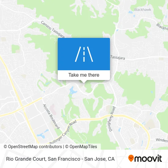 Rio Grande Court map