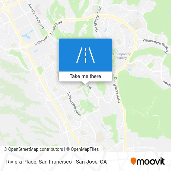 Riviera Place map