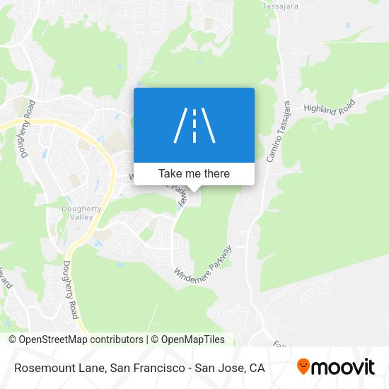 Mapa de Rosemount Lane