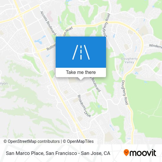 Mapa de San Marco Place