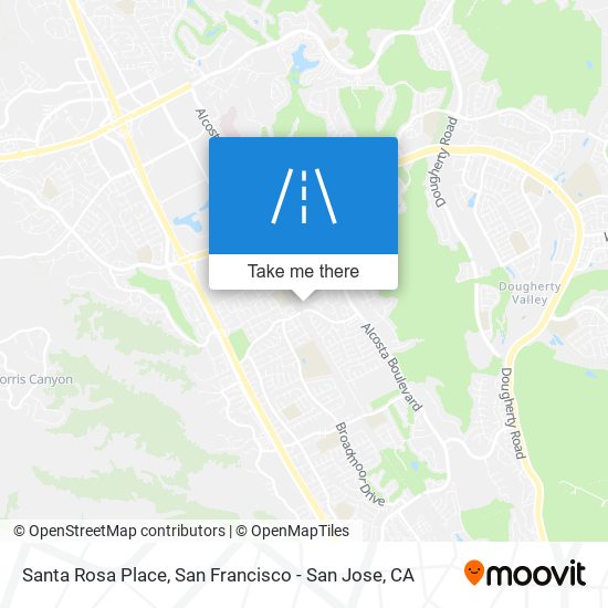 Santa Rosa Place map