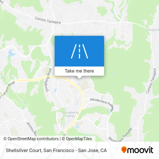 Mapa de Shellsilver Court