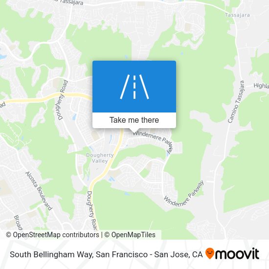 South Bellingham Way map