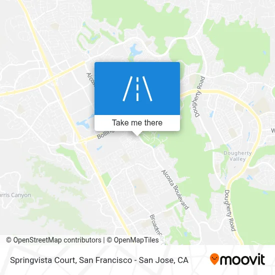 Springvista Court map