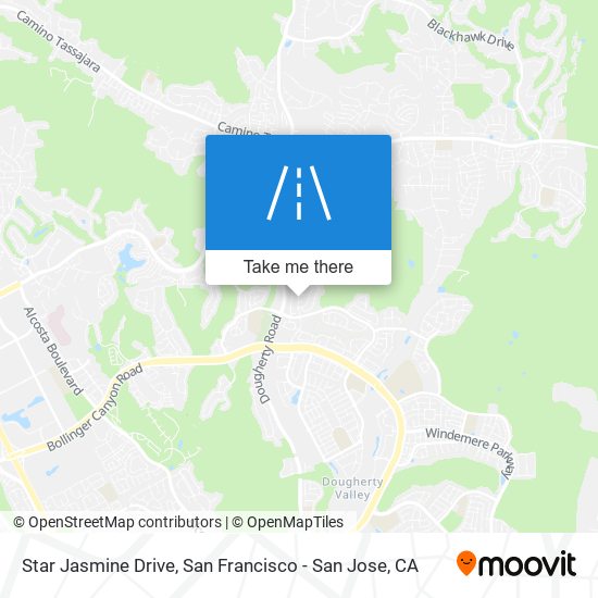 Star Jasmine Drive map