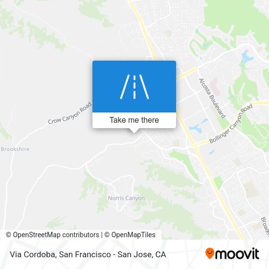 Mapa de Via Cordoba