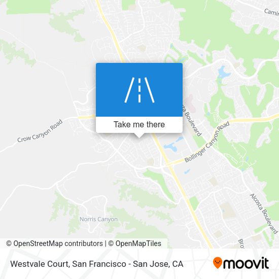 Mapa de Westvale Court