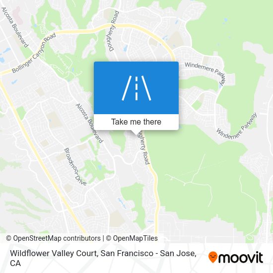 Wildflower Valley Court map