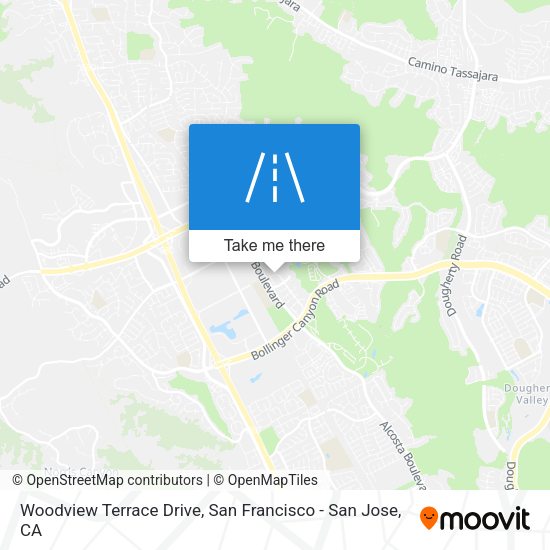 Woodview Terrace Drive map