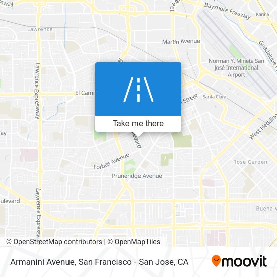 Mapa de Armanini Avenue