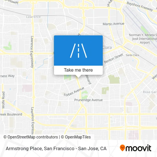 Mapa de Armstrong Place