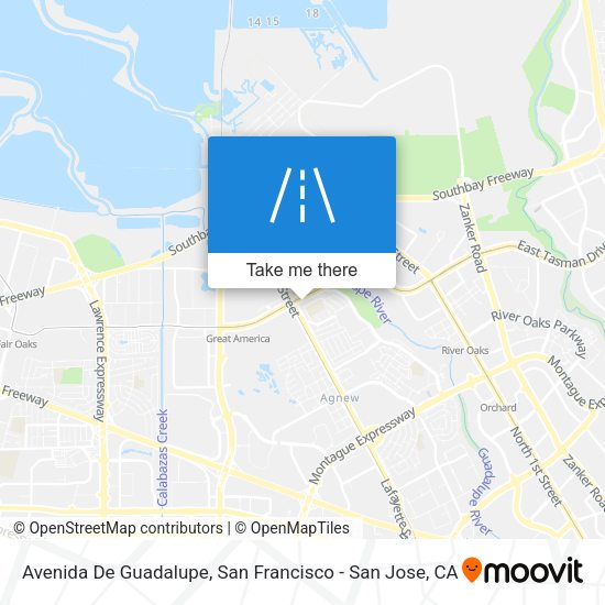 Mapa de Avenida De Guadalupe