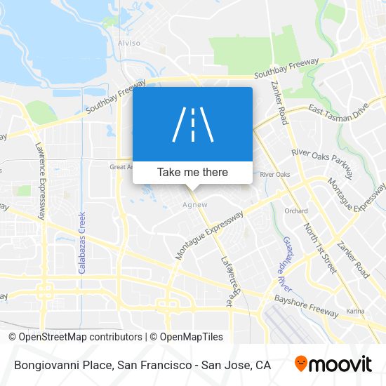 Bongiovanni Place map