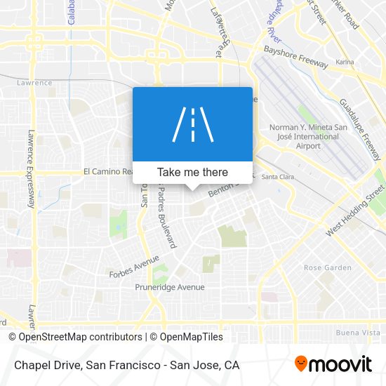 Mapa de Chapel Drive