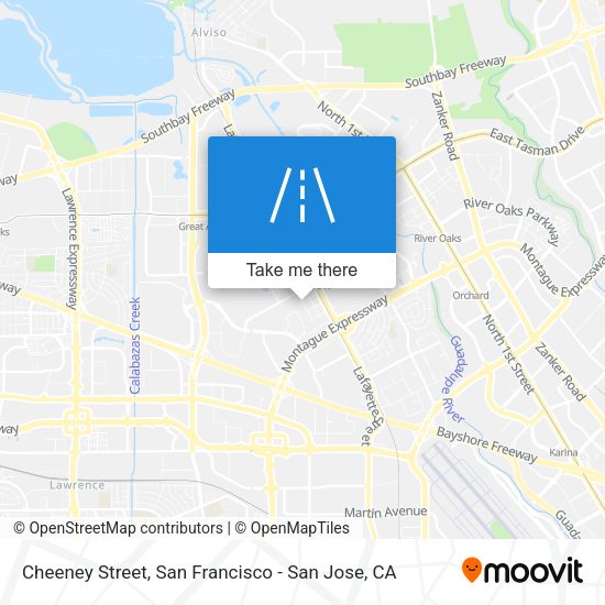 Mapa de Cheeney Street