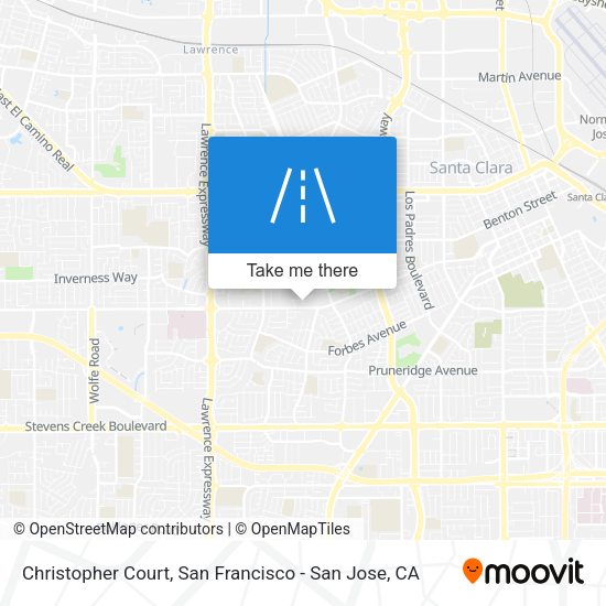 Christopher Court map