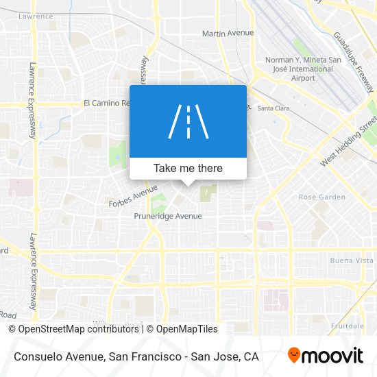 Mapa de Consuelo Avenue