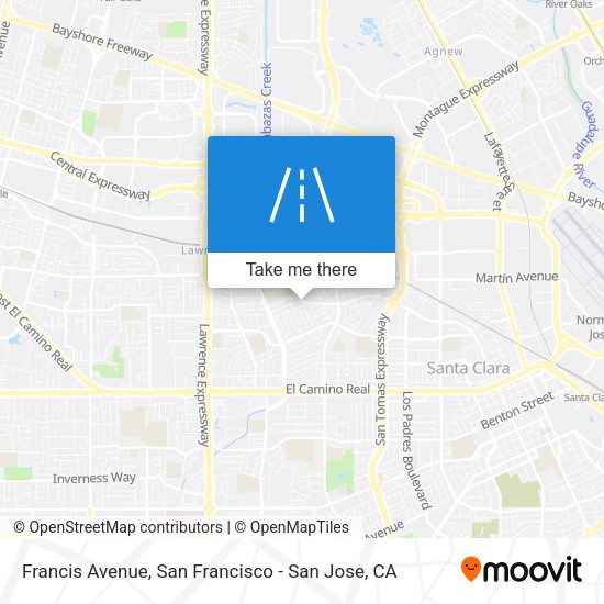 Mapa de Francis Avenue