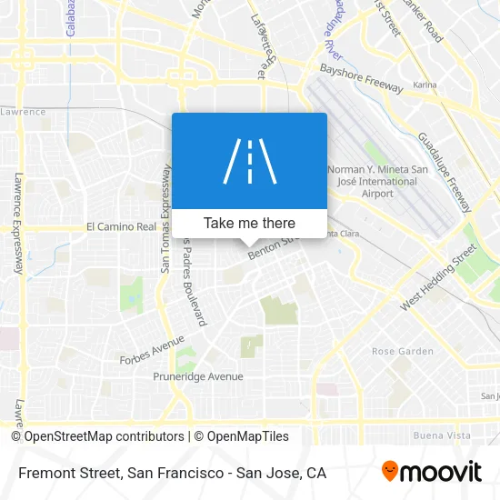 Fremont Street map
