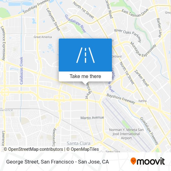 Mapa de George Street