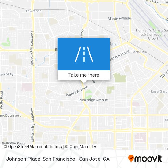 Mapa de Johnson Place