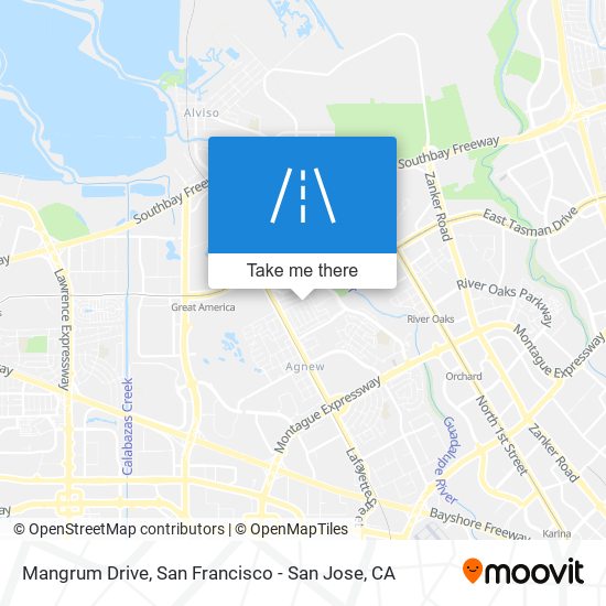 Mangrum Drive map