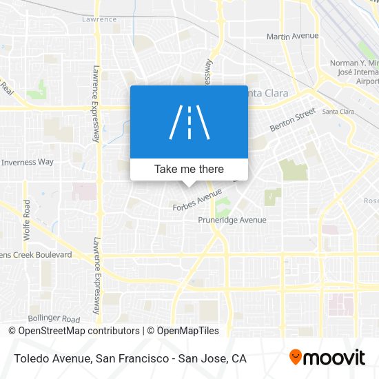 Mapa de Toledo Avenue