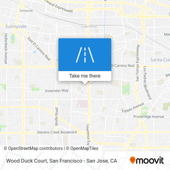 Mapa de Wood Duck Court