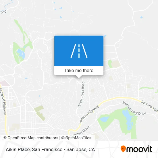 Aikin Place map