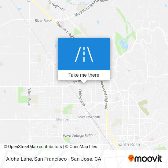 Mapa de Aloha Lane