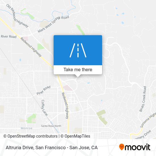 Mapa de Altruria Drive