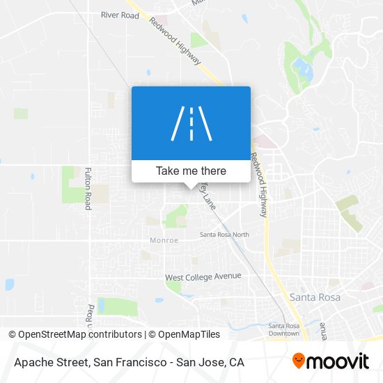 Apache Street map